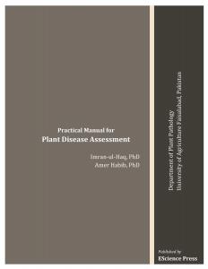 Practical Manual for Plant Disease Assessment