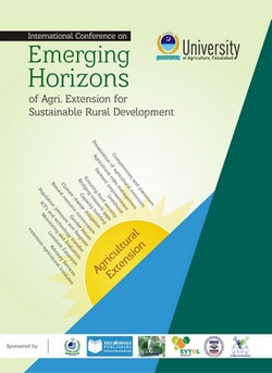 International Conference - Emerging Horizons of Agricultural Extension for Sustainable Rural Development